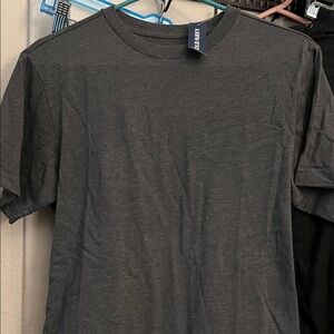Old Navy Dark Gray Men's Short Sleeve Tee